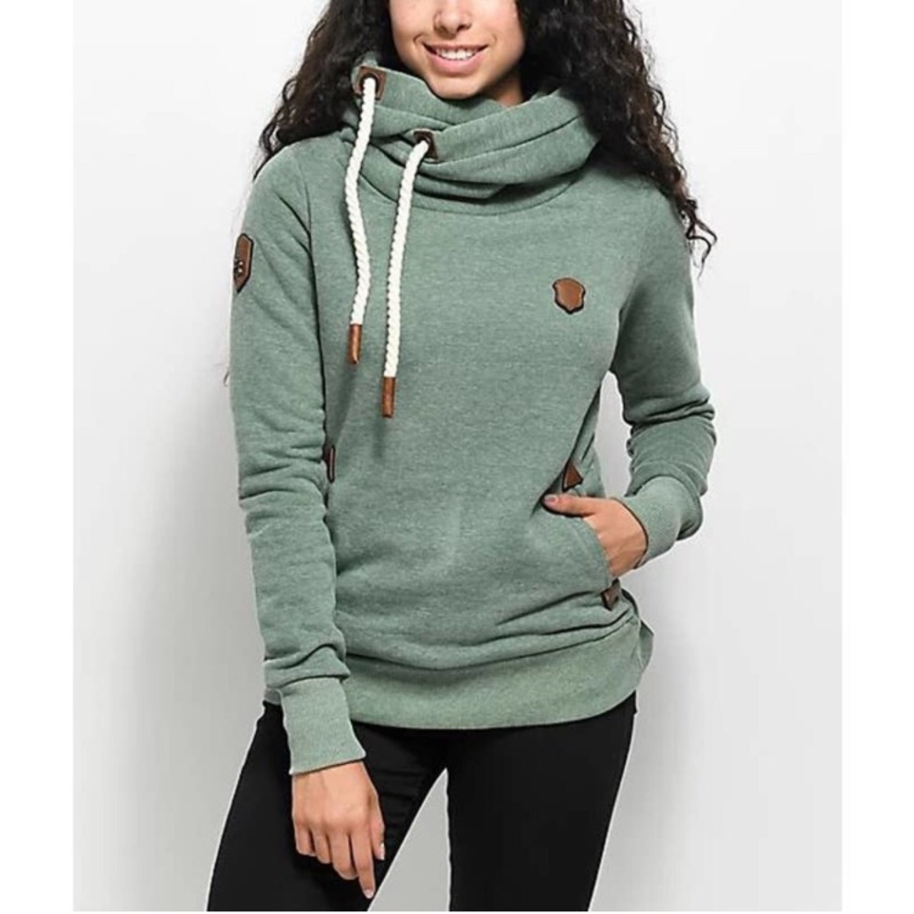 Naketano Darth Green Cowl Hoodie